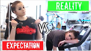 Working Out Expectations Vs. Reality! | Krazyrayray