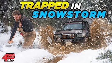 SNAPPED STEERING IN BLIZZARD - 4 days Stuck in 2M+ Snow