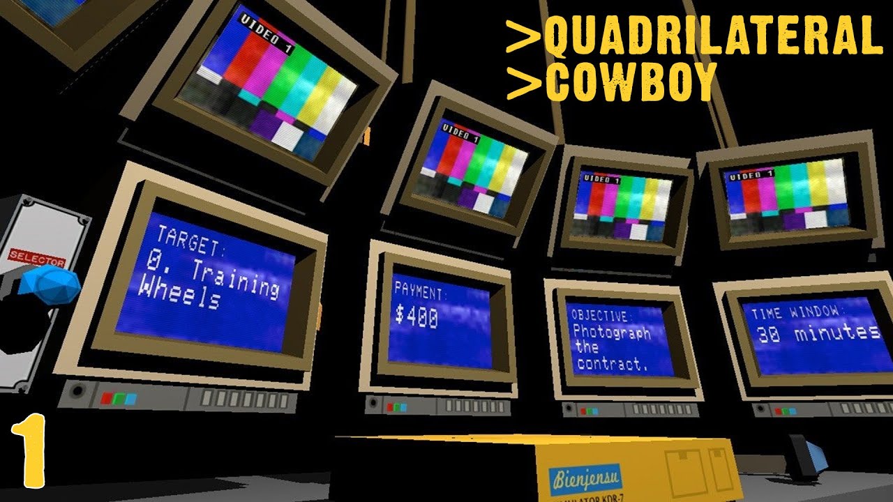 Hack the Mainframe | Quadrilateral Cowboy | 1