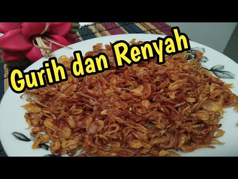 CARA MEMBUAT BAWANG GORENG GURIH DAN RENYAH | Makan Enak