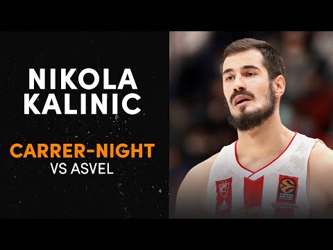 Nikola Kalinic's CAREER NIGHT with 22 Points as Crvena Zvezda HOLD OFF ASVEL's Winning Streak