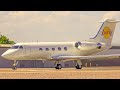 4k private jet action at scottsdale  magic johnsons gulfstream giii