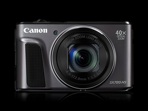 Canon SX720 HS tutorial for beginners