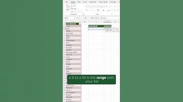 Find Data Instantly with Excel MATCH Function! #excel #exceltips #shorts