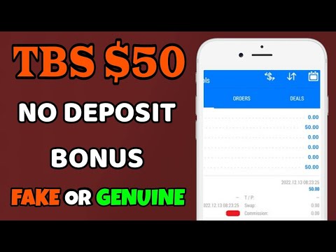 TBS $50 No Deposit Bonus For Forex Trading || Fake or Genuine Full Information in Hindi