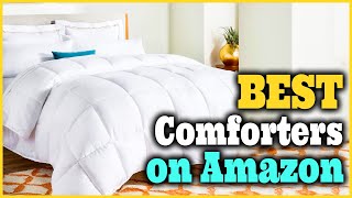 Bedding LINENSPA All-Season White Down Alternative Quilted Comforter - Hypoallergenic