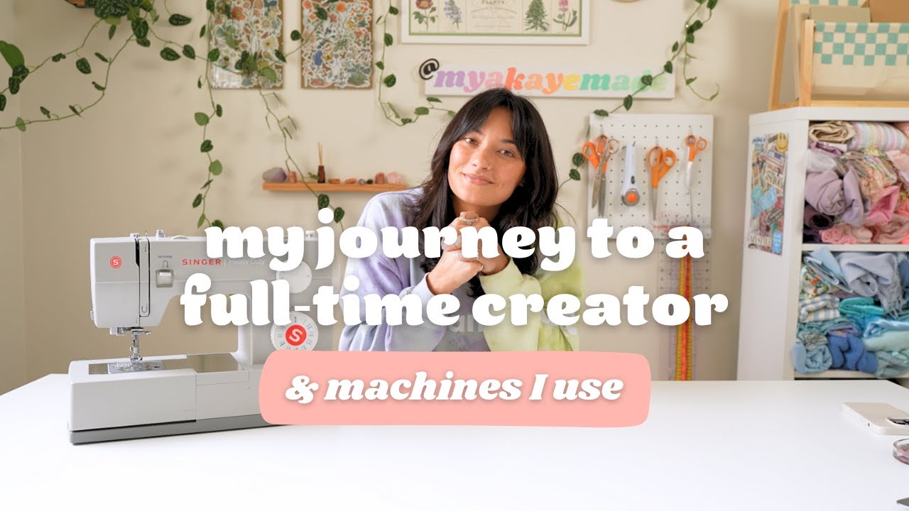 My journey to a full-time creator & machines I use - YouTube