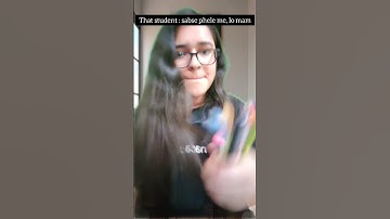 That One Student In Every Class | Unacademy Class 6 | #ytshorts | Smriti Rana