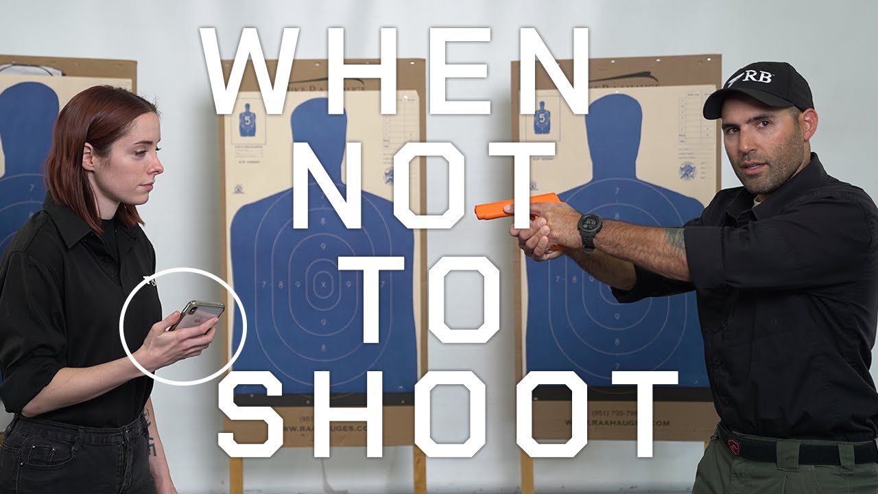 Shoot No Shoot Are you Practicing When Not to Shoot YouTube