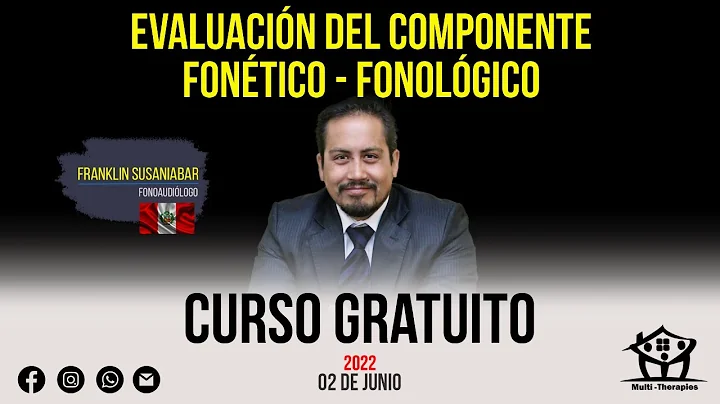 Curso Gratuito: Evaluacin de componente Fontico y ...