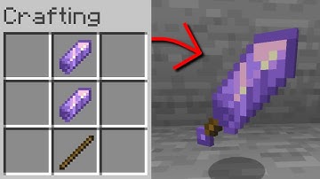 Minecraft but there are Custom 1.17 Swords