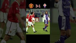 Manchester United 3 - 1 Fiorentina Champions League 19992000 Clic Match