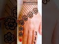 mehandi new designs # short video