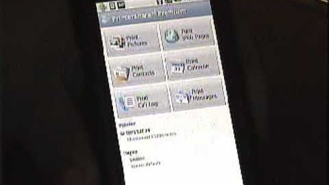 Motorola Droid App Review - Printershare