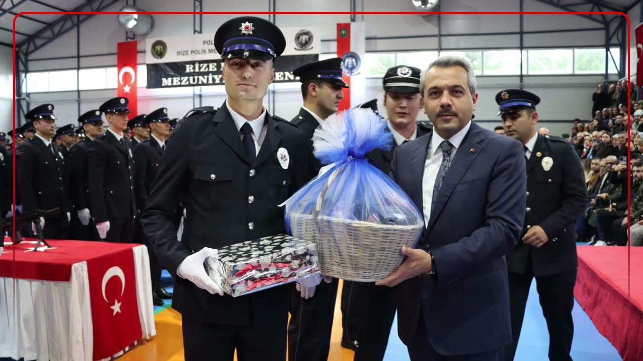 Rize POMEM'de Mezuniyet Töreni...