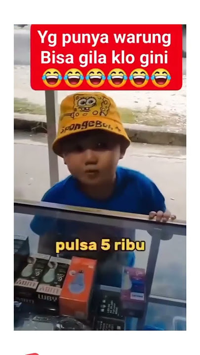 Coba anaknya siap ini beli pulsa dimasukin kantong kresek🤣🤣🤣 #ngakak #lucu #funny #funnyvideo #fun