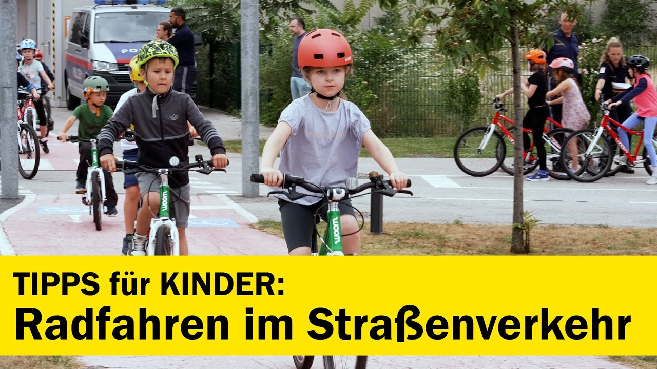 Radfahren lernen und üben - Tipps für Kinder | ÖAMTC