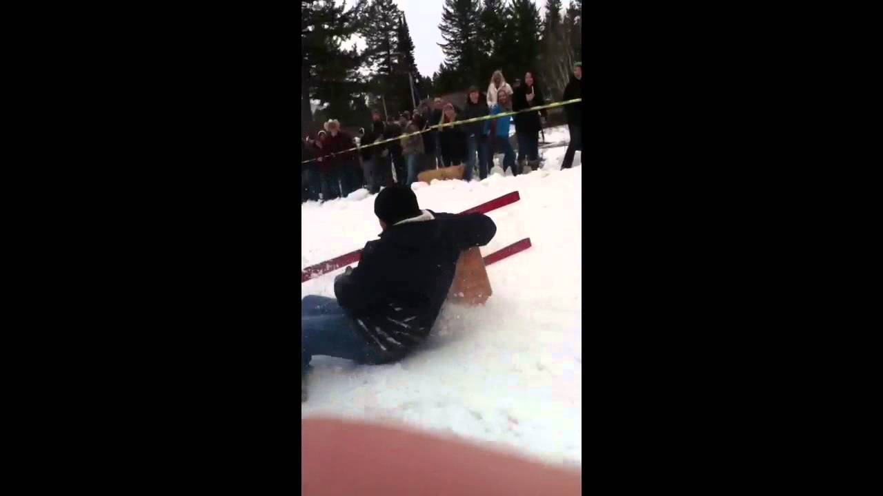 Barstool races Martin City, MT YouTube