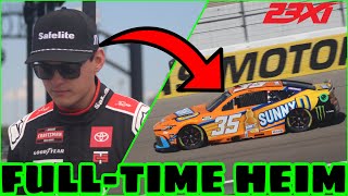 BREAKING NEWS: Corey Heim to drive for 23XI Racing full time in 2027