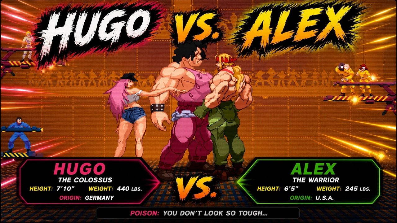 No Fireballs. No Gimmicks. Just Violence.