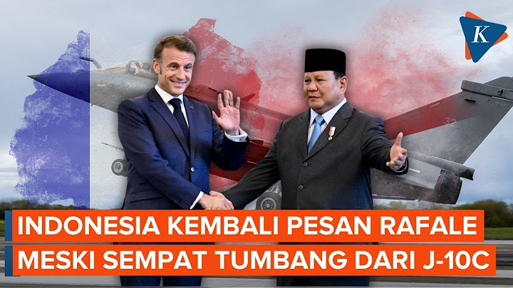 Indonesia Siap Beli Rafale Lagi meski Pernah Tumbang dari Jet Tempur China