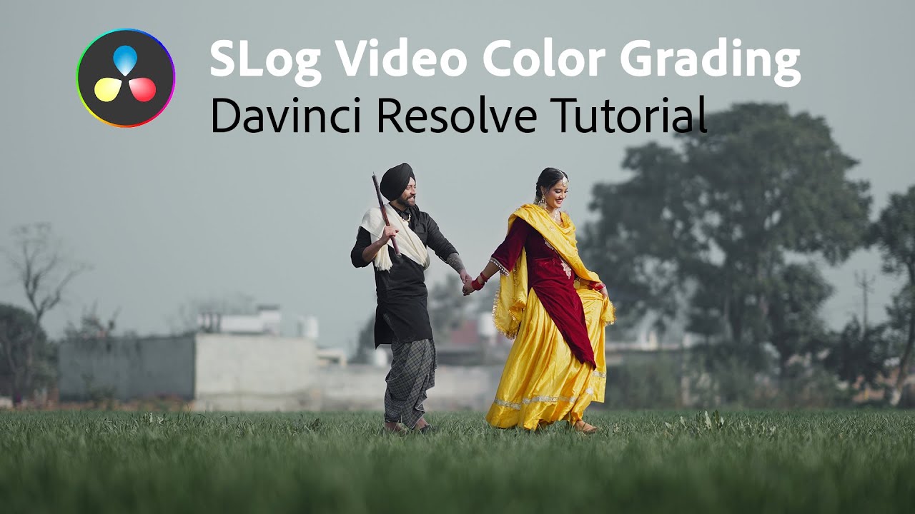 S Log | Pre wed | Advanced Color Grading Davinci Resolve 19 Tutorial ...