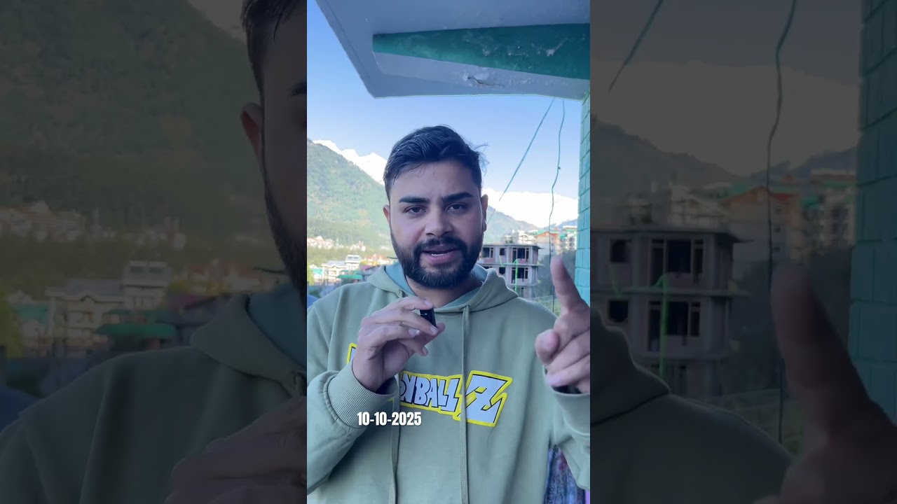 Weather and Snow Update , Manali 10-10-2025