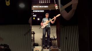 “Pretty damn aggro, but pleasingly so” @darkglasselectronics @fender #precisionbass #bassplayer