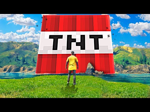 GTA 5 But There's Real TNT..