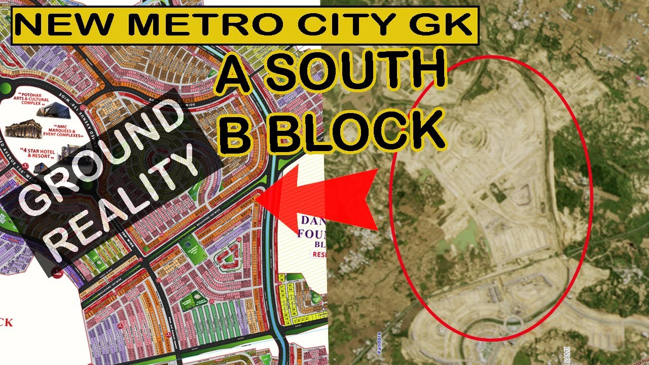 Nmc Map New Metro City (NMC) Gujjar Khan: | A South | B Block | Early Bird ...