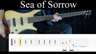 Sea of Sorrow (Alice in Chains) - Bass Cover (With Tabs) by Leo Düzey