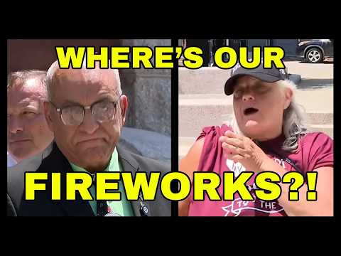 Mayor HECKLED Over Lack Of 4th Of July Fireworks