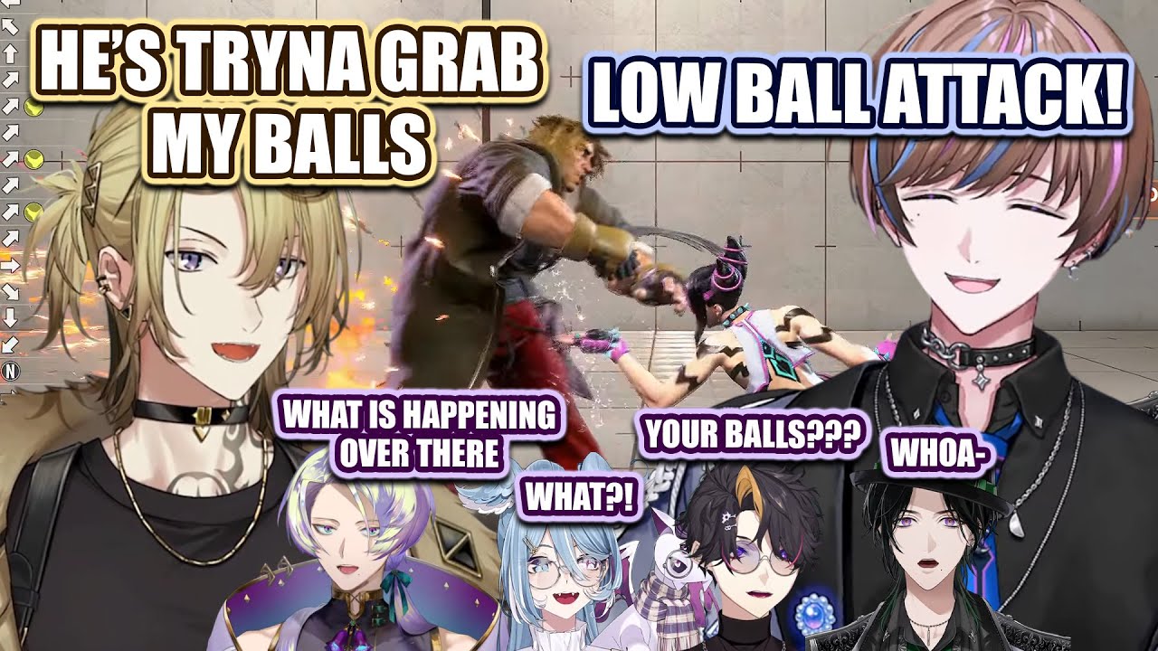 Most normal SF6 ball grabbing match between Luca and Seible 【NIJISANJI EN CLIP】