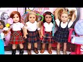 Fun Hair day at School! Play Dolls DIY Ideas!