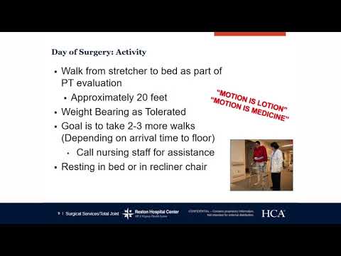 Joint Replacement Surgery - Reston Hospital Center