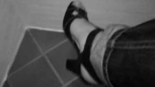 Stiletto Sandals Leg Crossing