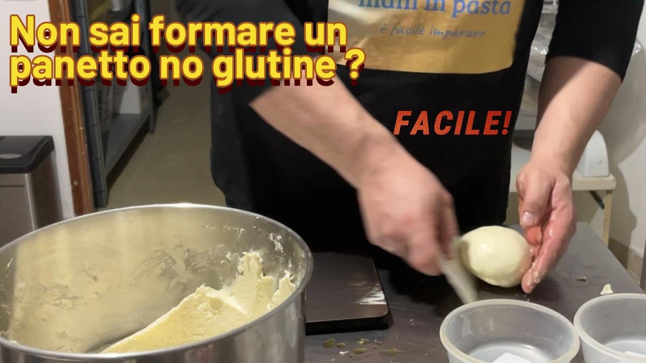 Come formare in modo semplice, i panetti no glutine