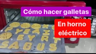 RECETA!! Como hacer galletas en horno eléctrico Oster. - YouTube