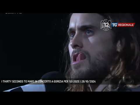 I THIRTY SECONDS TO MARS IN CONCERTO A GORIZIA PER 'GO 2025' | 28/10/2024