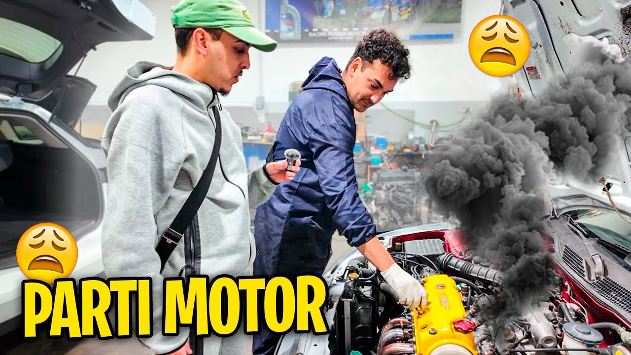 PARTI O MOTOR DO MEU HONDA !! 😭 | DIDITV