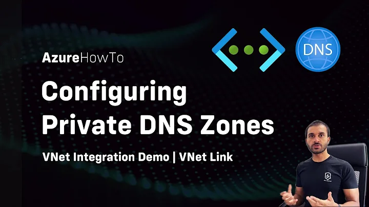Azure Private DNS Zone Virtual Network Link Step by Step Tutorial