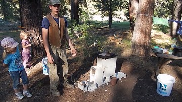 DIY - Cinder Block Rocket Stove
