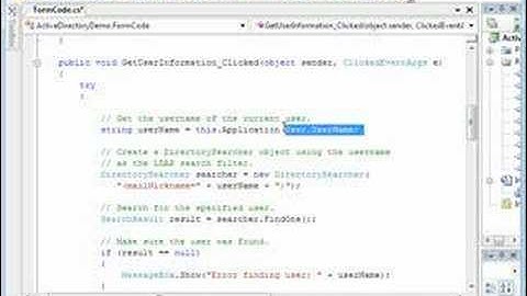 Adding User Information from Active Directory to InfoPath