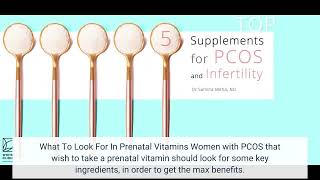 PCOS Fertility Supplements  Treatments w/ Dr. MarkRatner