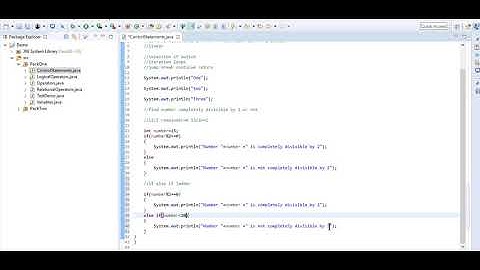 Control Statements In JAVA | Using if statement | if-else | if-else if ladder | Inner if