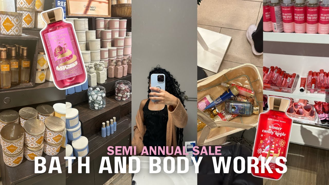 Bath and Body Works + Victoria's Secret Semi-Annual Sale Haul 2023! New ...