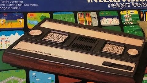 IntelliVision eBay auction video - ALEADY SOLD, but a great time capsule