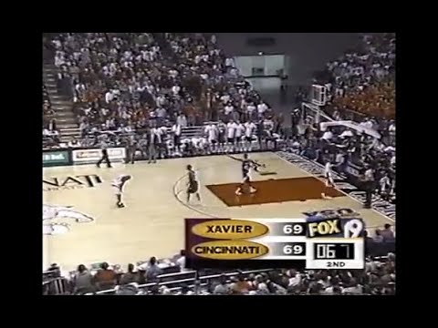 1996-97 Crosstown Shootout: Xavier at #1 Cincinnati (NCAA Men's Basketball Full Game 11/26/96)
