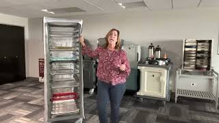 Cambro Food Pan Trolley and Ultimate Sheet Pan Rack