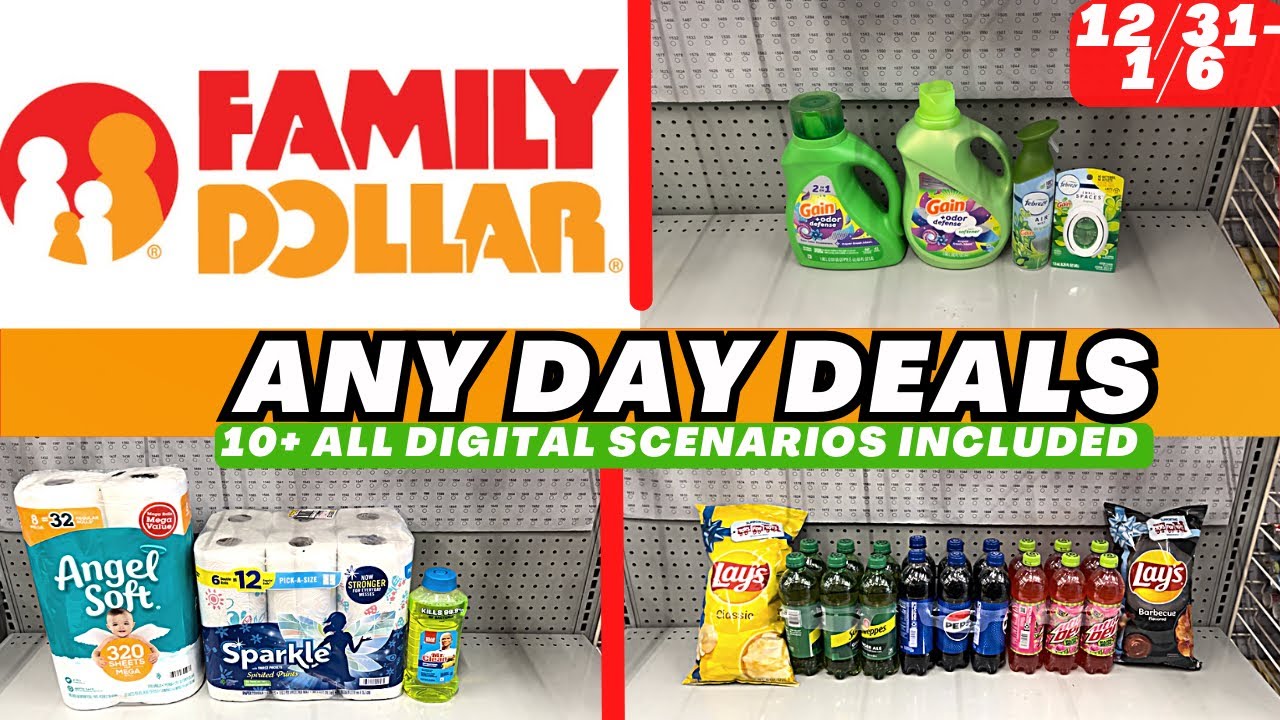 Deals this week at Family Dollar! #fyp #coupontok #coupons